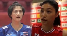 แชร์สนั่น!! ภาพวอลเลย์บอลหญิง ไทย-เกาหลี ก่อนแข่งมีโมเม้นต์แบบนี้ด้วยนะ!! 