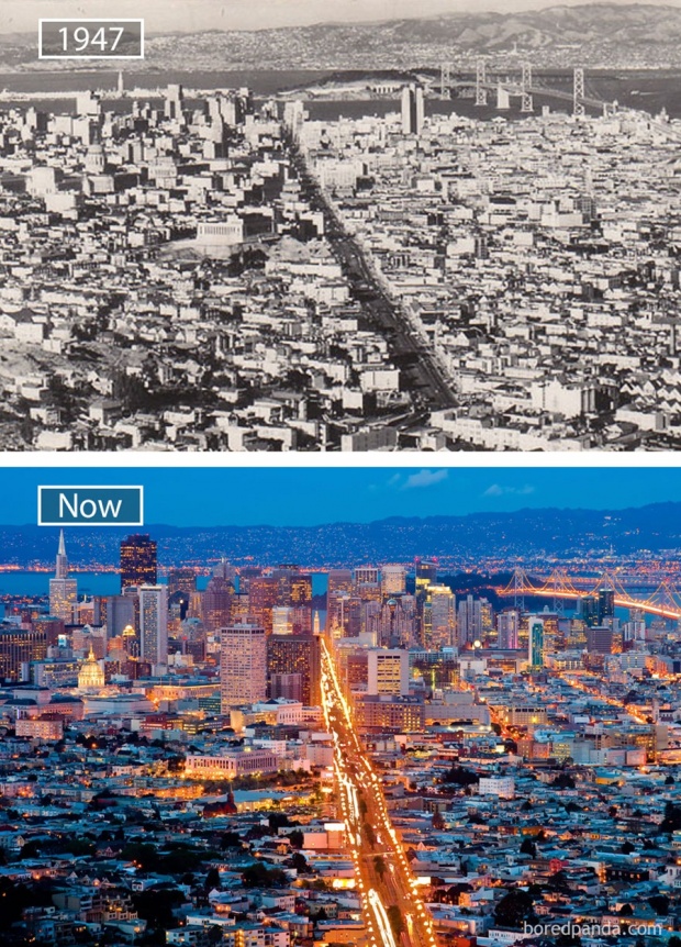 สุดอึ้ง !! 20 ภาพก่อน-หลังของเมืองทั่วโลก บอกเลย โคตรเจ๋ง !!