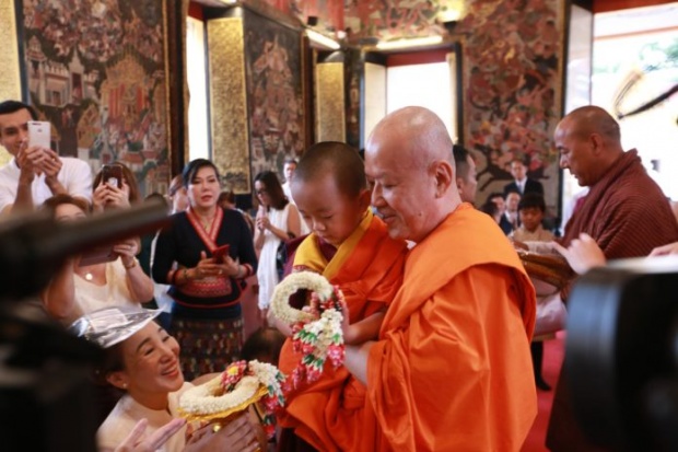 เจ้าชายลามะน้อยภูฏาน 3 ชันษา พระนัดดากษัตริย์จิกมี ทรงระลึกชาติได้ 824 ปี เสด็จเยือนไทย