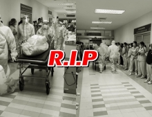 ภาพเศร้า เพื่อนๆร่วมอาลัยพยาบาลวิชาชีพ ติดโควิดเสียชีวิต