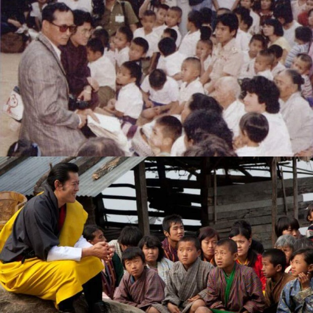 สุดประทับใจ!ภาพพระราชกรณียกิจของกษัตริย์จิกมีแห่งภูฏาน ผู้เดินตามรอย ในหลวงรัชกาลที่ ๙