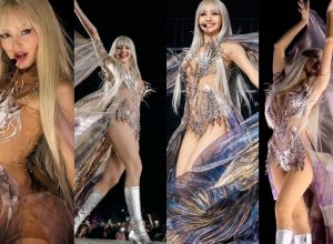 ซูมชุด ลิซ่า ขึ้น Coachella สวยวิบวับ เหมือนหลุดมาจากโลกอนาคต