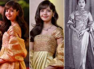 สวยสง่า ลิซ่า ร่วมงานกับ ททท. ชุดนี้ได้แรงบันดาลใจจากพระพันปีหลวง