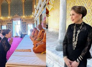 ทูลกระหม่อมหญิงอุบลรัตนฯ ทรงบำเพ็ญพระกุศลแด่คุณพุ่ม เจนเซน