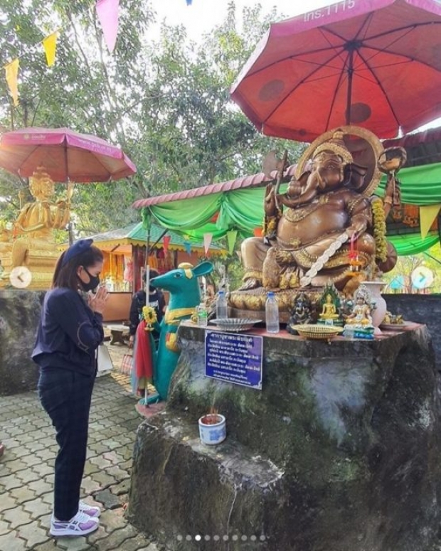 ทูลกระหม่อมฯ สักการะสมเด็จโต ทรงกระซิบขอพรที่หู มูสิกะ ให้ไปทูลพระพิฆเนศ