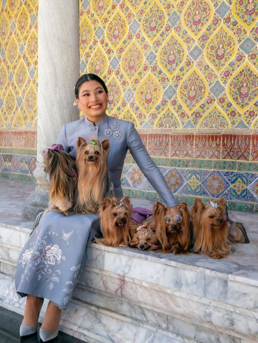 เป็ก เศรณี ร่วมถวายพระพรวันประสูติ เจ้าฟ้าสิริวัณณวรี