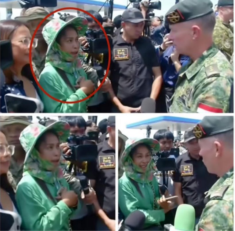 ชาวเน็ตแห่ชม น้ำใจ"พี่สาวชุดเขียว" โชว์สกิลภาษาดัตช์! ชี้แจงเรื่องจริงให้ทูตทหารฟัง!