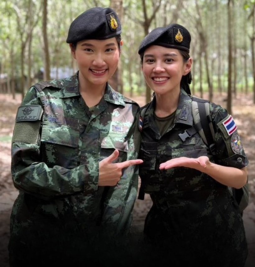 เปิดวาร์ป ผู้พันแป้ง ทหารหญิงลงพื้นที่ชายแดน ดีกรีอดีตนางงาม