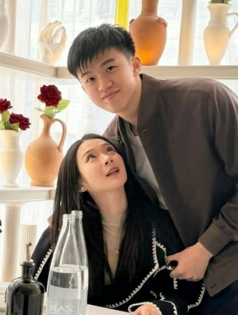 หล่อเก่งรักเดียว! น้องไปป์เผยภาพคู่ฉลองวาเลนไทน์ พ่วงวันครบรอบแฟนสาว