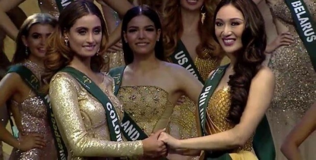 ซูมให้เห็นชัดๆ ภาพเปลือยหน้าสด!! ‘‘สาวงามฟิลิปปินส์’’ ผู้คว้ามงกุฎ Miss Earth 2017
