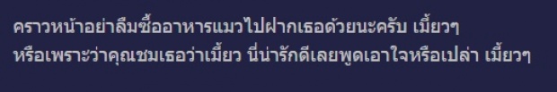 หนุ่มงงจัด! สาวคนที่ชอบมีพฤติกรรมแปลก พูด “เมี้ยว” ลงท้ายทุกคำ กับคนอื่นก็พูด