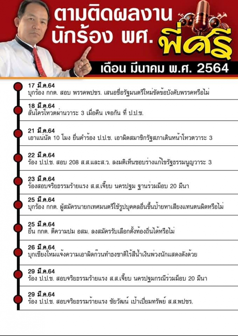  ทนายกระดูกเหล็กขุดศรีสุวรรณ เปิดสถิติร้องชาวบ้าน ลั่นทำมาหากินอะไร