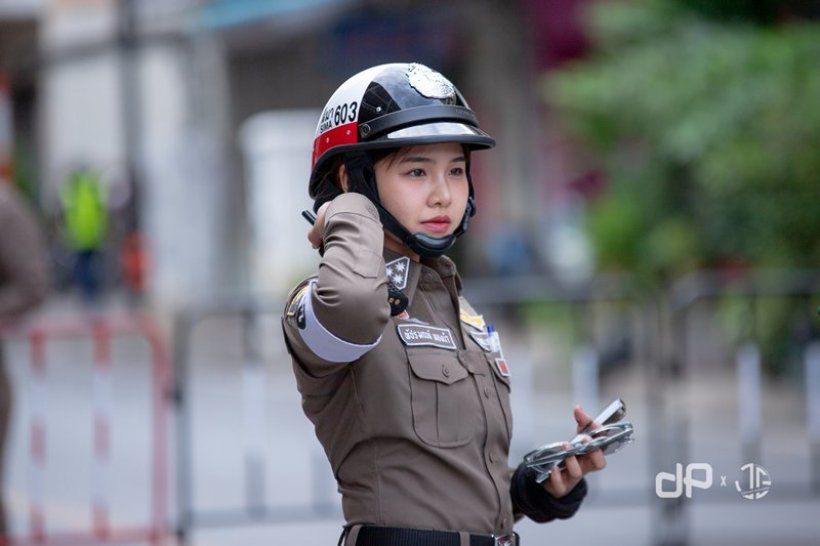 เปิดวาร์ป ผู้กองมายด์! ตำรวจสาวสุดคิวต์ ทำโซเชียลใจละลาย