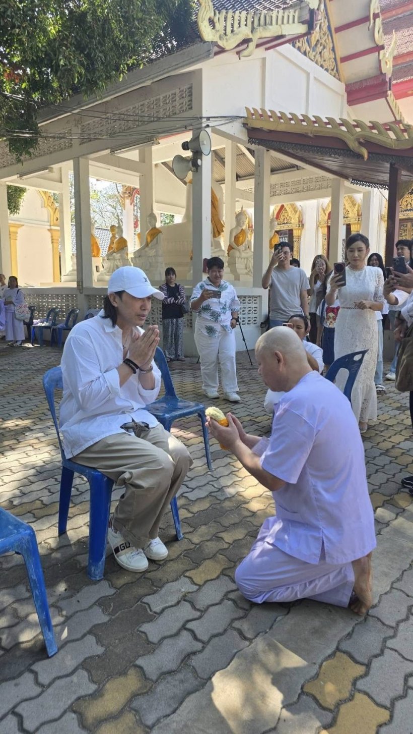 อนุโมทนาบุญ ทนายแก้ว โกนหัวเข้าพิธีอุปสมบท