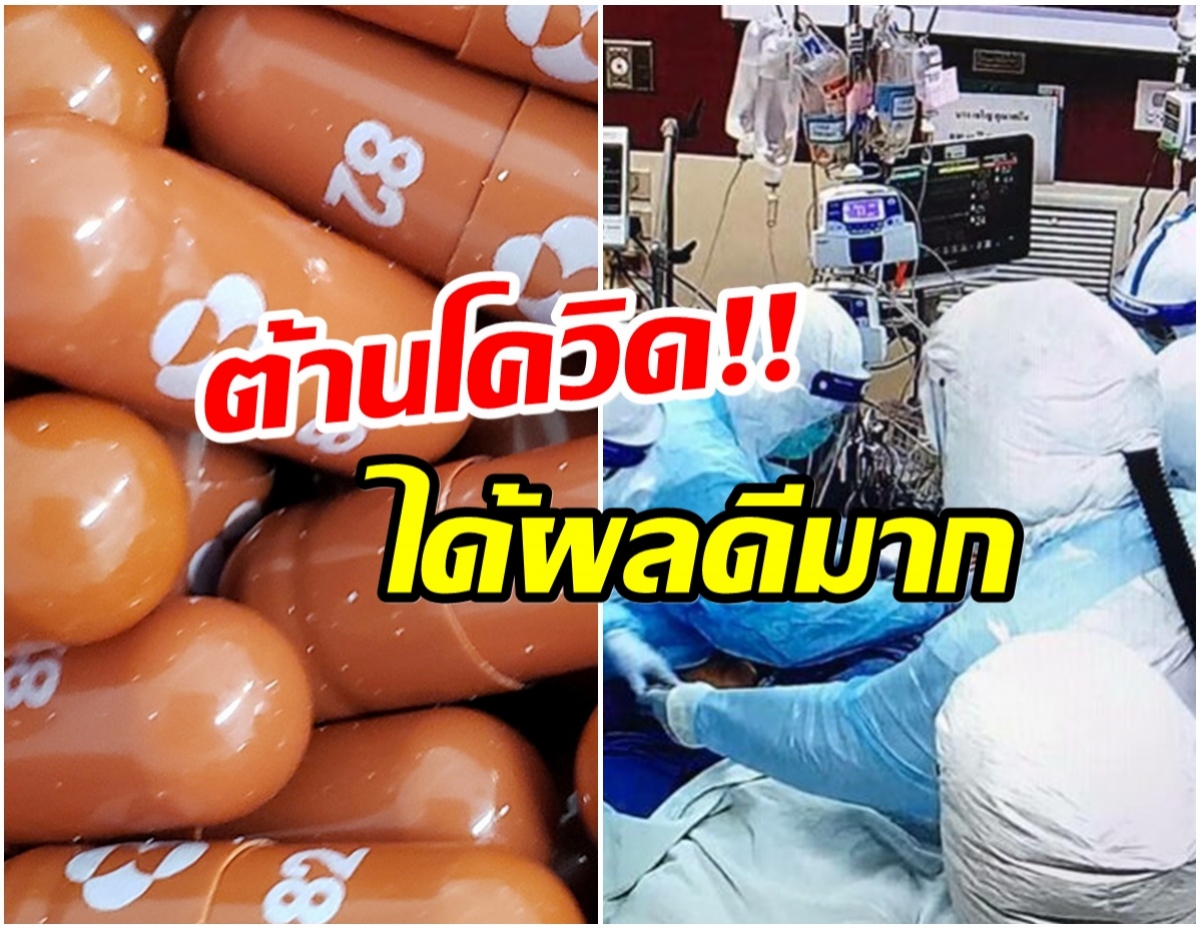 ข่าวดีมาเเล้ว! ยาต้านโควิดตัวใหม่โมลนูพิราเวียร์ อนาคตโควิดอาจไม่น่ากลัว