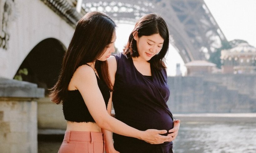 คู่แรกของเกาหลี!สองสาวคู่รักเพศเดียวกัน ประกาศกำลังตั้งครรภ์